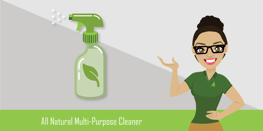 DIY Safe & Natural Multi-Purpose Cleaner With 3 Ingredients!